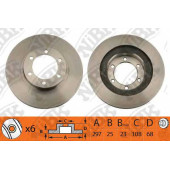 Тормозной диск NiBK RN1319