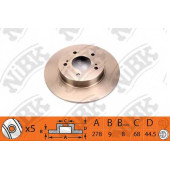 Тормозной диск NiBK RN1363