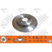 Тормозной диск NiBK RN1368