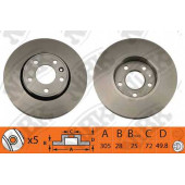 Тормозной диск NiBK RN1427