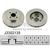 Тормозной диск NIPPARTS J3302135