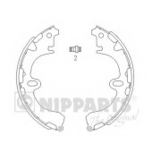 Комплект тормозных колодок для TOYOTA CALDINA, COROLLA FX, COROLLA LEVIN, COROLLA, RAUM, SPRINTER CARIB, SPRINTER <b>NIPPARTS J3502034</b>
