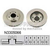 Тормозной диск NIPPARTS N3305066