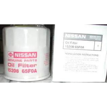 Фильтр масляный INFINITI FX35 / 45 VK 45 / Murano VQ-35 / PRIMERA / TIIDA / QASHQAI <b>NISSAN 15208-65F0A</b>