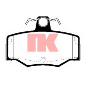 Колодки тормозные дисковые для NISSAN ALMERA TINO(V10), ALMERA(N16), CABSTAR(F23,H41,H42), PRIMERA(P10,P11,WP11) <b>NK 222221 / WVA 21545/15.6</b>
