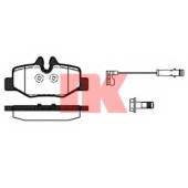 Колодки тормозные дисковые для MERCEDES VIANO(W639), VITO(W639) <b>NK 223352 / WVA 24008/18,3</b>