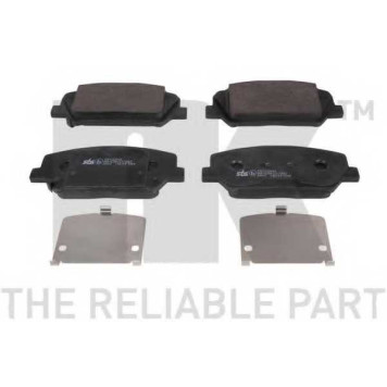 Колодки тормозные дисковые для HYUNDAI i30 CW(GD), i30(GD), VELOSTER(FS) / KIA CEED(JD), CEE`D(JD), PRO CEE?D(JD) <b>NK 223444</b>