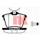Колодки тормозные дисковые для CITROEN C5(RD#,TD#) / MITSUBISHI SPACE(D0#V/W) / PEUGEOT 407(6C#,6D#,6E#), 607(9D,9U) <b>NK 223745 / WVA 24135/17,8</b>