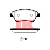 Колодки тормозные дисковые для RENAULT GRAND, KANGOO Express, KANGOO, MEGANE, SCENIC <b>NK 223951 / WVA 23930/18,3</b>