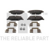 Колодки тормозные дисковые для SKODA FABIA <b>NK 224304</b>