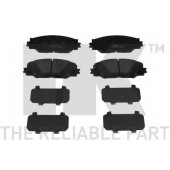 Колодки тормозные дисковые для TOYOTA AURIS, PRIUS PLUS, RAV 4, ZELAS <b>NK 224575</b>