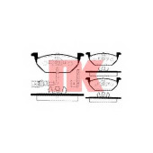Колодки тормозные дисковые для AUDI A2, A3 / SKODA FABIA, OCTAVIA, ROOMSTER, YETI / VW BEETLE, BORA, CADDY, GOLF, JETTA, NEW BEETLE, POLO, TRANSPORTER <b>NK 224745 / WVA 23131</b>