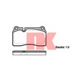Колодки тормозные дисковые для AUDI TT(8J9) / LAND ROVER RANGE ROVER(LM,LS) / VW TOUAREG(7L6,7L7,7LA,7P5) <b>NK 224788</b>