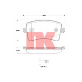 Колодки тормозные дисковые для AUDI A4(8K2,8K5,8KH,B8), A5(8F7,8T3,8TA), Q5(8R) <b>NK 224796</b>