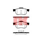 Колодки тормозные дисковые для PEUGEOT 207 / VOLVO C70, S60, S70(LS), S80(TS,XY), V70(LV,SW), XC70 CROSS COUNTRY, XC90 <b>NK 224820 / WVA 23072/18,5</b>