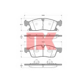 Колодки тормозные дисковые для JEEP GRAND CHEROKEE(WH,WK,WK2) / MERCEDES M(W166) <b>NK 229330</b>