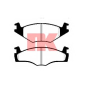 Колодки тормозные дисковые для VW CADDY, GOLF, JETTA, PASSAT, SANTANA, SCIROCCO, VENTO <b>NK 229969 / WVA 20887/19</b>
