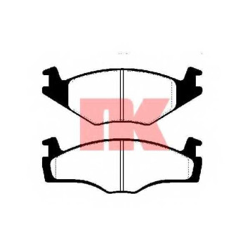 Колодки тормозные дисковые для VW CADDY, GOLF, JETTA, PASSAT, SANTANA, SCIROCCO, VENTO <b>NK 229969 / WVA 20887/19</b>