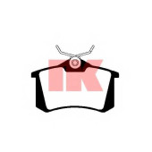Колодки тормозные дисковые для AUDI 80, A4 / CITROEN C3 / PEUGEOT 405 / RENAULT CLIO, GRAND, MEGANE, MODUS, TWINGO / VW CORRADO, EOS, GOLF, JETTA, PASSAT, POLO, SANTANA, SCIROCCO, SHARAN, VENTO <b>NK 229970 / WVA 20961/15</b>