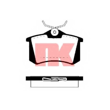 Колодки тормозные дисковые для AUDI A1, A2, A3, A4, A6, A8, ALLROAD, TT / CITROEN BERLINGO, C2, C3, C4 CACTUS, C4, C8, DS3, DS4, XSARA / FIAT ULYSSE / FORD ESCORT, GALAXY / HONDA CIVIC / LANCIA PHEDRA / PEUGEOT 1007, 2008, 207, 208, 307, 308, 405, 807, PA