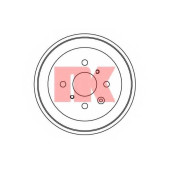 Тормозной барабан NK 251911