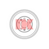 Тормозной барабан NK 253215