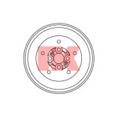 Тормозной барабан NK 253507