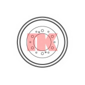 Тормозной барабан NK 254522