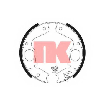 Комплект колодок стояночной тормозной системы NK 2730645