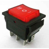 Клавиша цветная ТРЕХпозиционная одинарная широкая