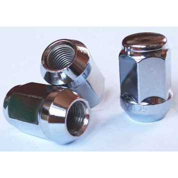 Гайка колесная 12х1,25х35 ключ на 19, хром (Nissan/Honda/Suzuki/Mazda)