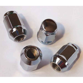 Гайка колесная 12х1,5х35 ключ на 19 закрытая с выступом конус хром (Toyota/Mitsubishi)-2