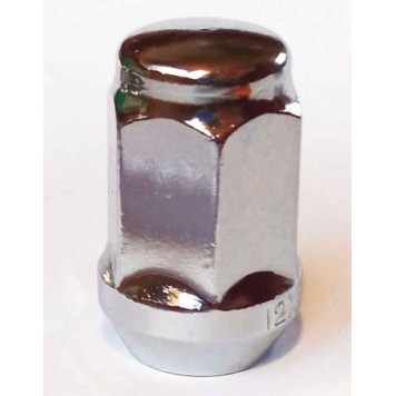 Гайка колесная 12х1,5х35 ключ на 19 закрытая с выступом конус хром (Toyota/Mitsubishi)-3