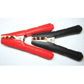 Зажимы электрические (крокодилы) 130мм (2 шт) омедненные в изоляции