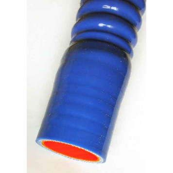 Патрубок силиконовый гофрированный d22мм длина 400мм-1