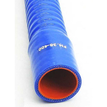 Патрубок силиконовый гофрированный d38мм длина 400мм-1