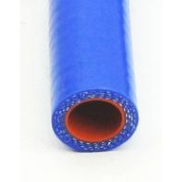 Шланг 14мм длина 1,1м силиконовый армированный синий/оранжевый