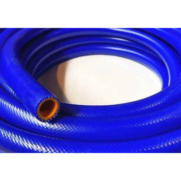 Шланг 35мм силиконовый армированный синий/оранжевый (цена за 10см)