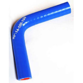 Патрубок силиконовый угол 90° d14мм длина 100/100мм