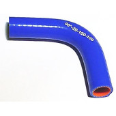 Патрубок силиконовый угол 90° d20мм длина 100/100мм 