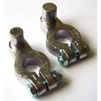 Клеммы АКБ для установки ширококлеммного аккумулятора вместо узкоклеммного, свинцовые-1