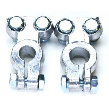 Клеммы АКБ узкие свинцовые 1 зажим прямой-1