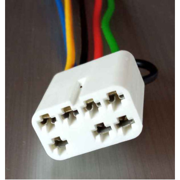 Разъем кнопки стеклоподъемника ВАЗ 2110-2115, 2123 завод (2106-3724568-01) -1