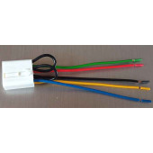 Разъем кнопки стеклоподъемника ВАЗ 2110-2115, 2123 завод (2106-3724568-01) 