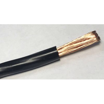 Провод медный ПуГВ 10 мм2 черный (цена за 10см)