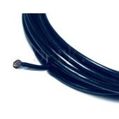 Провод монтажный 6 мм2 ПуГВ медный черный (цена за 1м)