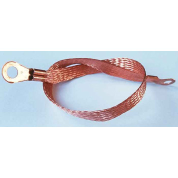 Провод минусовой/массы двигателя ВАЗ 2101 плетеный 40см -1