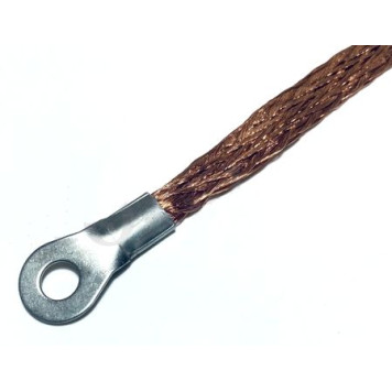 Провод минусовой/массы двигателя ВАЗ 2101 плетеный 40см -4