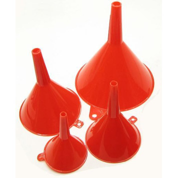 Воронки топливные набор 4шт d=50, 75, 95, 115мм