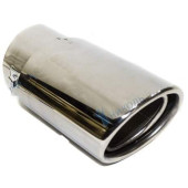 Насадка глушителя Николь 7606В (d60xL150xD75х60мм эллипс)